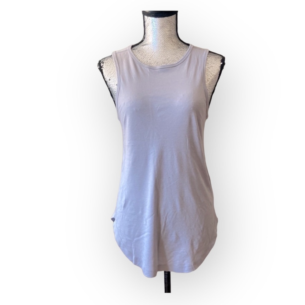 𝅺tencel and organic cotton top - NEW (GREY/BLUE)